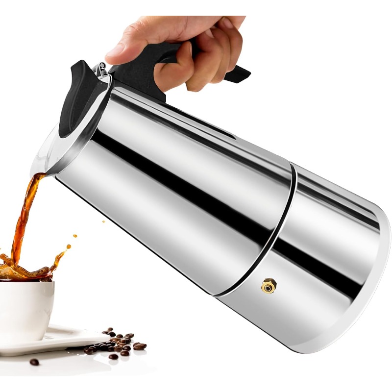 Hero Coffee Equipment - وعاء موكا من الفولاذ المقاوم للصدأ