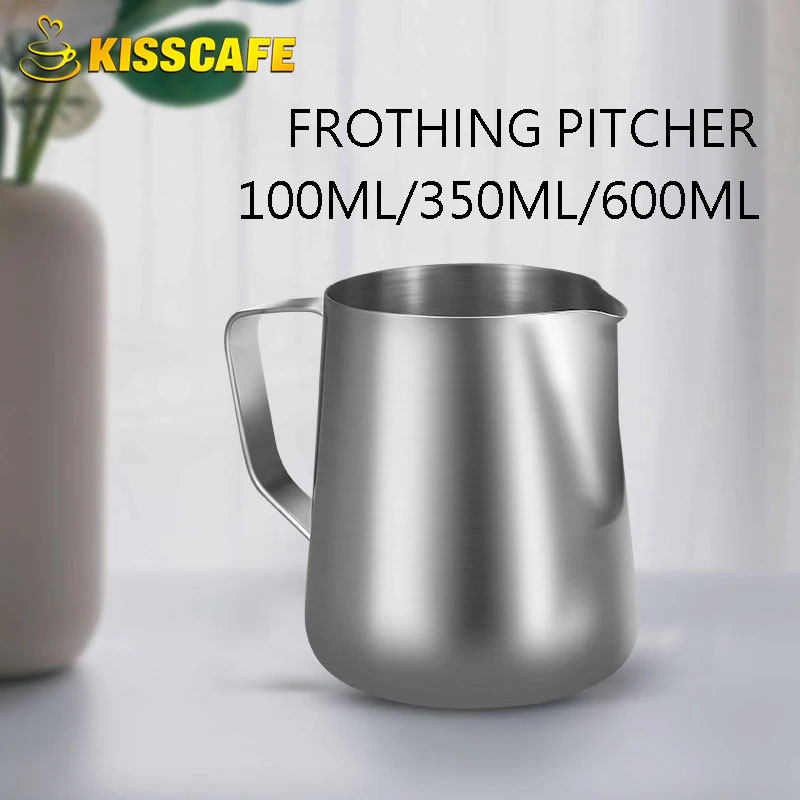 Hero Coffee Equipment - إبريق الحليب Frother حاوية من الفولاذ