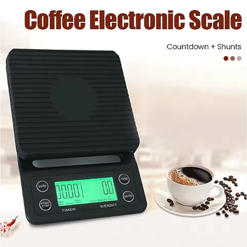 Scale Drip Timer - ميزان تنقيط القهوة 3/5 كجم، ميزان
