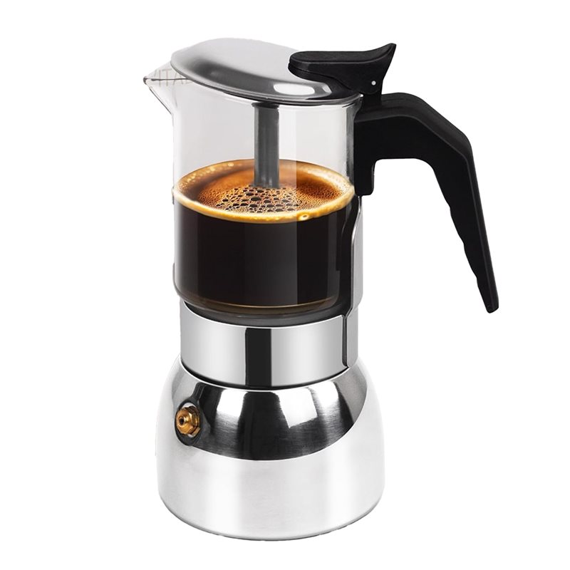 Hero Coffee Equipment - وعاء موكا زجاجي شفاف من ABUI