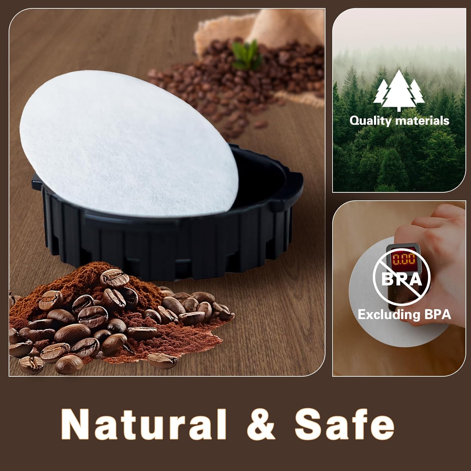 فلاتر قهوة مستديرة، متوافقة مع - مراجعة Hero Coffee Equipment وسعره