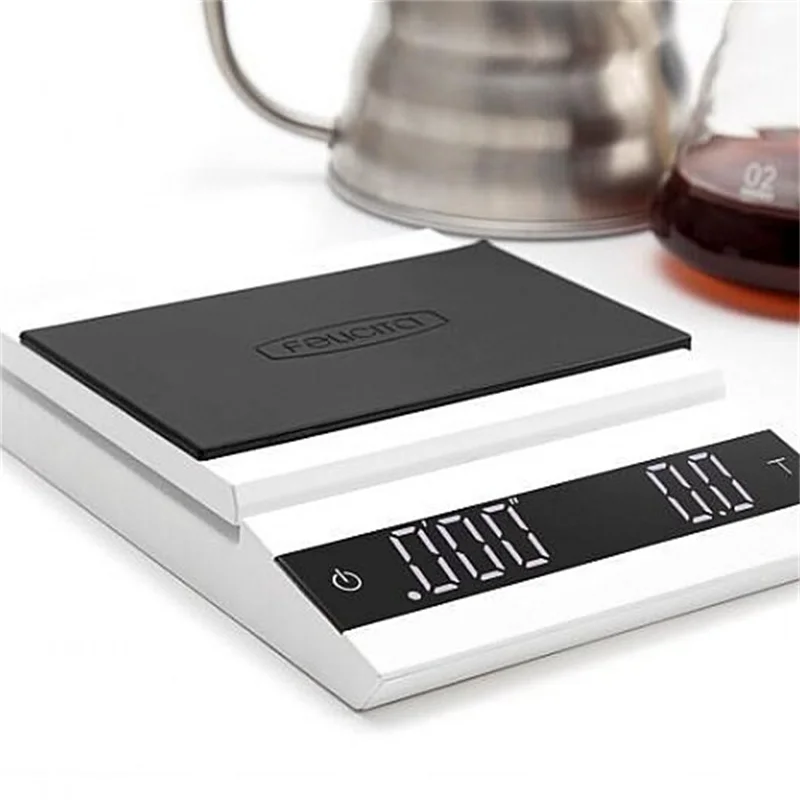 ميزان القهوة المتوازي فيليسيتا - مراجعة Scale Drip Timer وسعره
