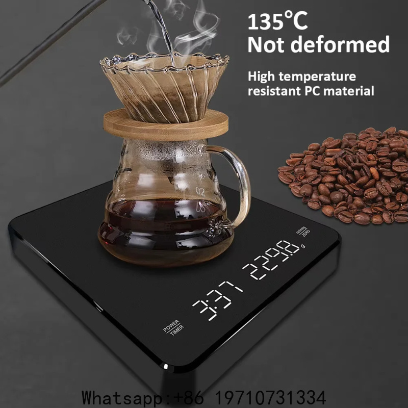 ميزان قهوة إسبريسو رقمي جديد م - مراجعة Scale Drip Timer وسعره