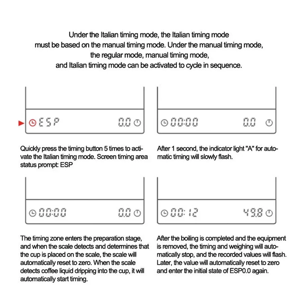 ميزان قهوة رقمي مع مؤقت ، مقيا - مراجعة Scale Drip Timer وسعره