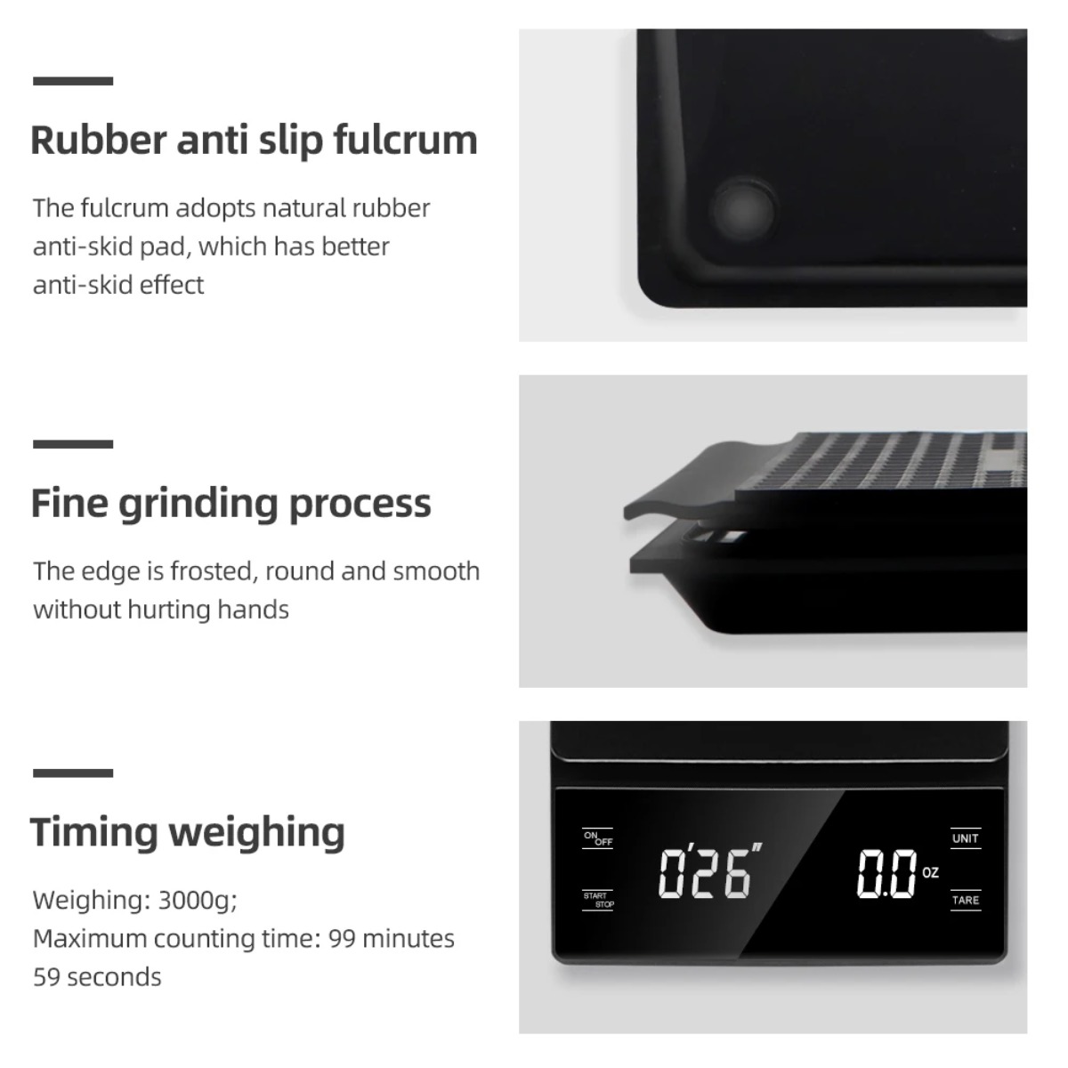 ميزان قهوة رقمي متعدد الوظائف  - مراجعة Scale Drip Timer وسعره