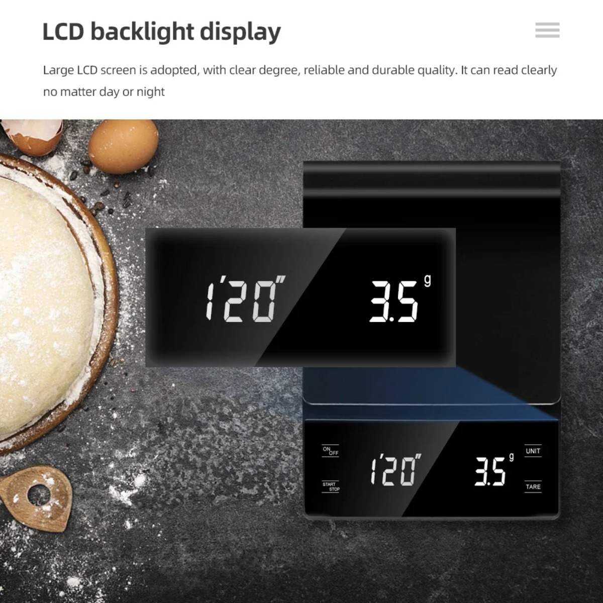 ميزان قهوة رقمي متعدد الوظائف  - مراجعة Scale Drip Timer وسعره