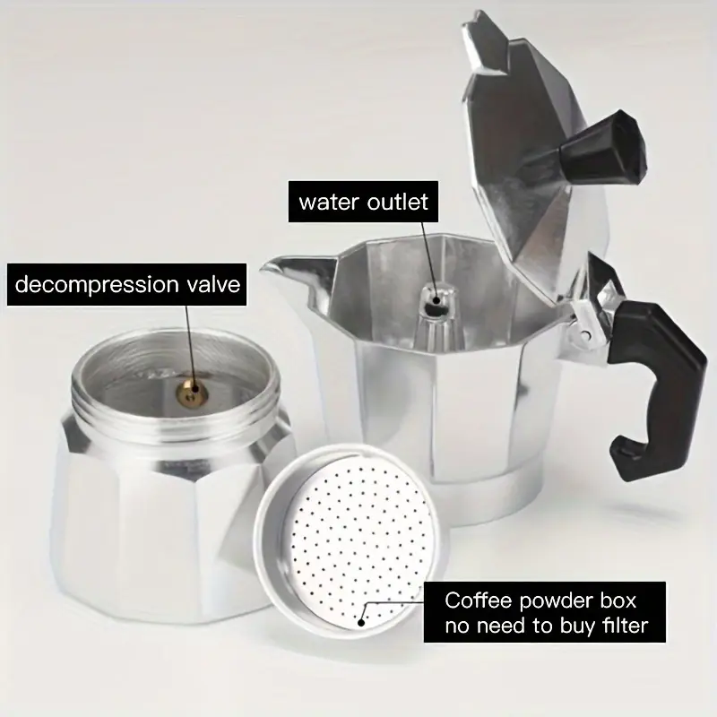 وعاء موكا كلاسيكي من الألومنيو - مراجعة Hero Coffee Equipment وسعره