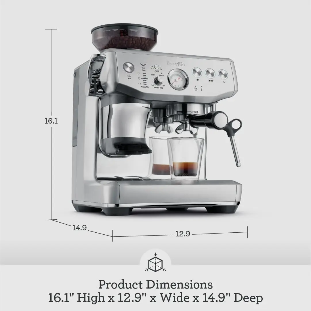 ماكينة إسبريسو بريفيل باريستا  - مراجعة Hero Coffee Equipment وسعره