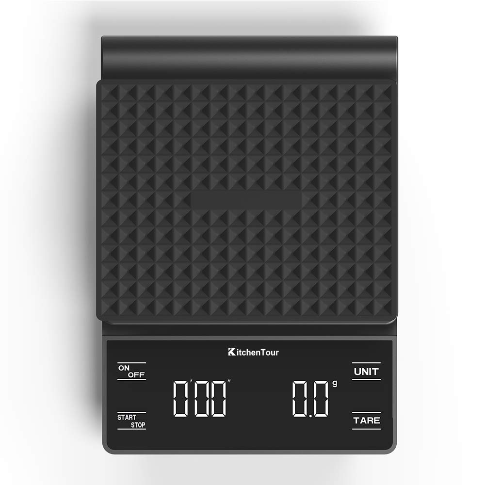 أدوات المطبخ مقياس القهوة مع ا - مراجعة Scale Drip Timer وسعره