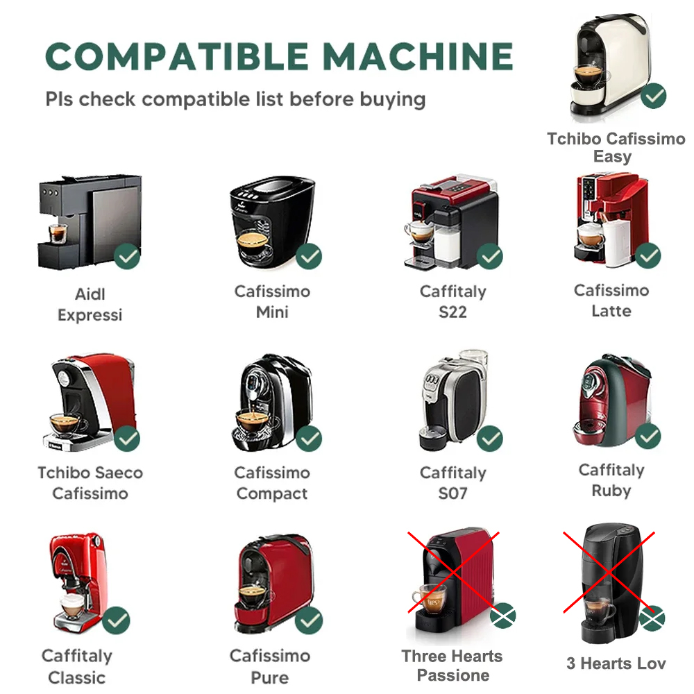 لـ 3 قلوب Tchibo Cafissimo K ر - مراجعة Hero Coffee Equipment وسعره